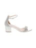 Forever Silver Sandals Size 9 - photo 1