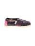 TOMS Chevron-herringbone Purple Flats Size 9 (kids) - photo 1