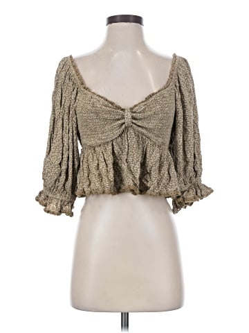Free People 3/4 Sleeve Blouse (view 1)