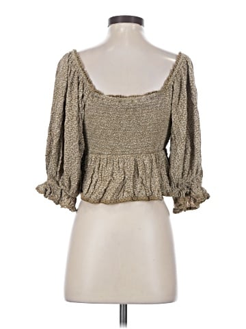 Free People 3/4 Sleeve Blouse (view 2)