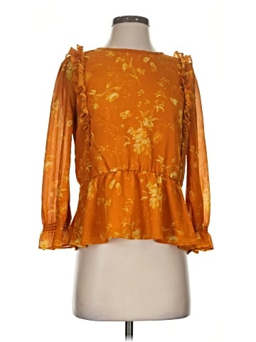Madewell 3/4 Sleeve Blouse (view 1)