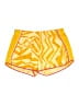 Nike Graphic Yellow Athletic Shorts Size L - photo 1
