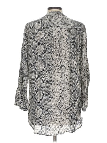Amour Vert 3/4 Sleeve Silk Top (view 2)