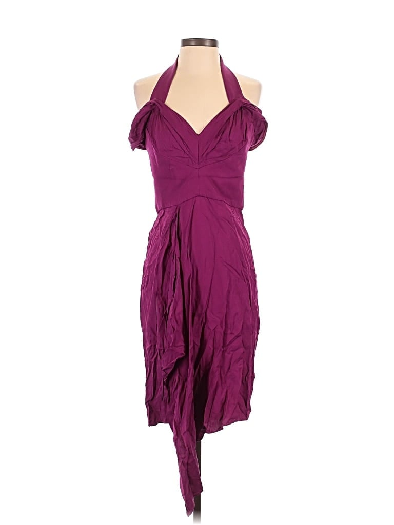 Pre-owned Maticevski Cocktail Dress In Purple