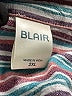 Blair 100% Cotton Stripes Silver Long Sleeve Button-Down Shirt Size XXL - photo 7