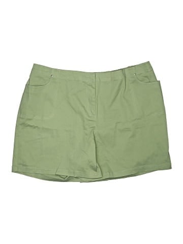 Denim & Co Khaki Shorts (view 1)