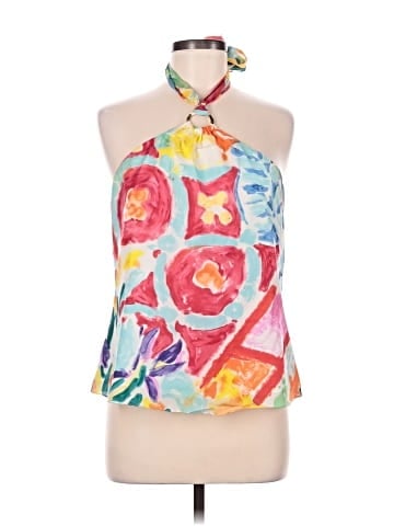 Lauren by Ralph Lauren Sleeveless Silk Top (view 1)