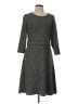 Talbots Tweed Gray Casual Dress Size 10 - photo 1