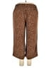 J.Jill Animal Print Brown Casual Pants Size 2X - photo 2