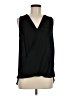 Pleione 100% Polyester Black Sleeveless Blouse Size M - photo 1