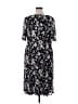 Connected Apparel Black Casual Dress Size 16 - photo 2