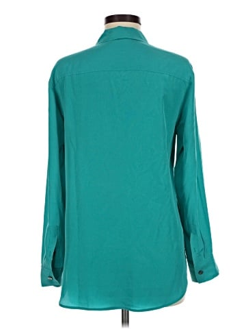 Ann Taylor Long Sleeve Silk Top (view 2)