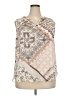 Maurices 100% Polyester Ivory Sleeveless Blouse Size 20 (2) - photo 1