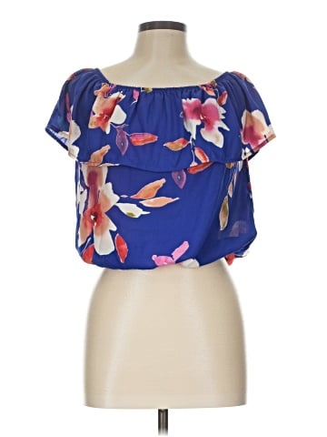 Unbranded Short Sleeve Blouse (view 1)