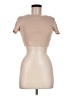 Forever 21 Tan Short Sleeve Turtleneck Size M - photo 1