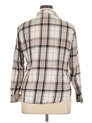Riders by Lee Long Sleeve Button-Down Shirt (view 2)