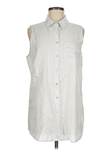 Chico's Sleeveless Button-Down Shirt (view 1)