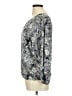 Laundry by Shelli Segal 100% Polyester Gray Long Sleeve Blouse Size 6 - photo 5