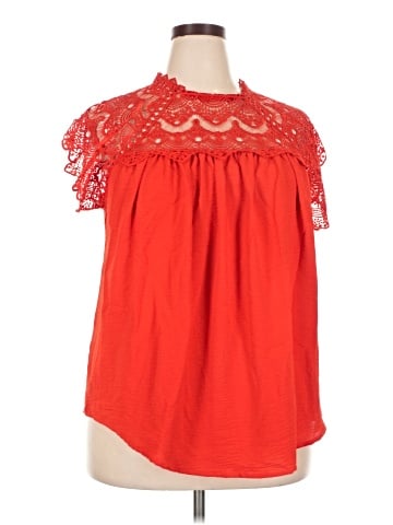 Rain Short Sleeve Blouse (view 1)