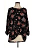 Gibson Black 3/4 Sleeve Blouse Size L - photo 1