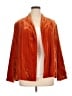 Chico's 100% Polyester Orange Blazer Size XL (3) - photo 1