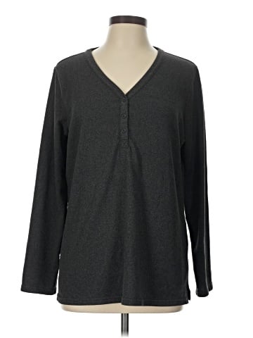 Mario Serrani Long Sleeve Henley (view 1)