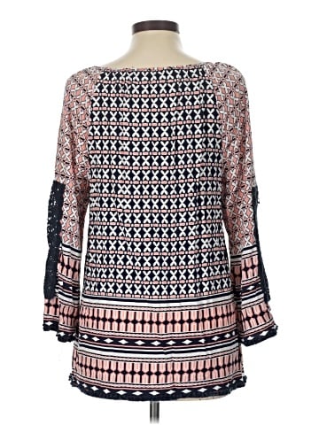 Crown & Ivy 3/4 Sleeve Blouse (view 2)
