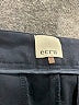 Ecru Solid Black Casual Pants Size 6 - photo 4