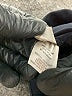 Ecru Solid Black Casual Pants Size 6 - photo 5
