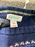 Cat & Jack Argyle Blue Pullover Sweater 9-12 MO / 12 MO - photo 3
