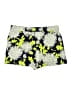 CAbi Floral Green Shorts Size L - photo 2