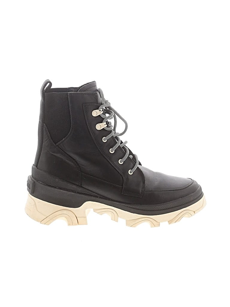 Pre-owned Sorel Ankle Boots In Black