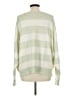 American Eagle Outfitters Stripes Green Pullover Sweater Size L - photo 2