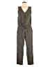 Express Solid Gray Jumpsuit Size M - photo 1
