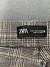 Zara Plaid Gray Casual Pants Size S - photo 7