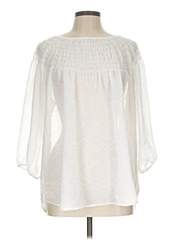 New Directions 3/4 Sleeve Blouse (view 1)