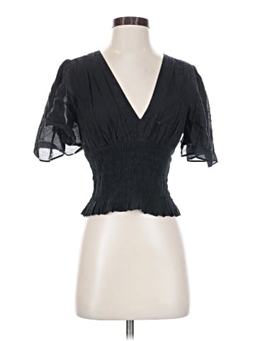 Abercrombie & Fitch Short Sleeve Blouse (view 1)