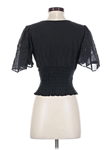 Abercrombie & Fitch Short Sleeve Blouse (view 2)