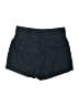 Athleta 100% Linen Solid Blue Shorts Size 2 - photo 2