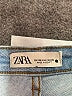 Zara 100% Cotton Hearts Blue Jeans Size 6 - photo 7