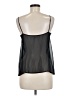 J Brand 100% Polyester Black Sleeveless Blouse Size M (estimated) - photo 2