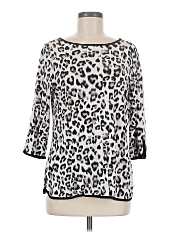 Chico's 3/4 Sleeve T-Shirt (view 1)