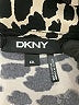DKNY Animal Print Black Long Sleeve Blouse Size XXL - photo 7