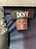 DKNY 100% Polyester Solid Black Cocktail Dress Size 4 - photo 7