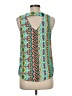 Fun2Fun 100% Rayon Teal Sleeveless Blouse Size M - photo 2