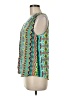 Fun2Fun 100% Rayon Teal Sleeveless Blouse Size M - photo 5