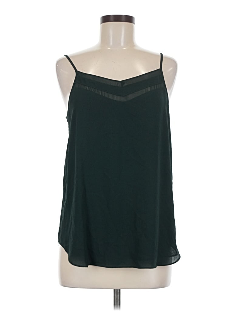 Pre-owned 1.state Sleeveless Blouse In Green