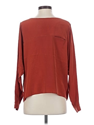 Twelfth Street by Cynthia Vincent Long Sleeve Silk Top (view 2)