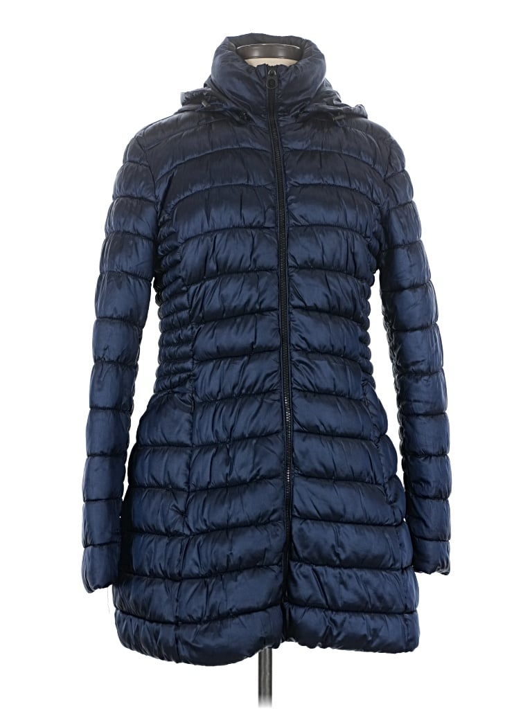 Pre-owned Apt. 9 Coat In Blue