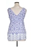 Esprit Blue Sleeveless Blouse Size 14 - photo 2